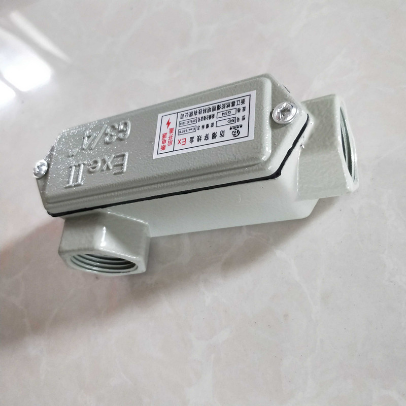 BHC-G3/4-D防爆左彎通穿線盒